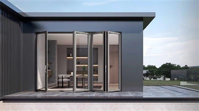 Розумні алюмінієві двоярусні двері