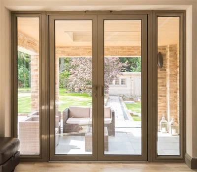 Розумні алюмінієві французькі двері